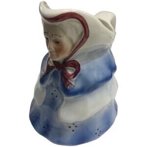 Tony Wood Staffordshire Little Old Lady Cream Pitcher EUC